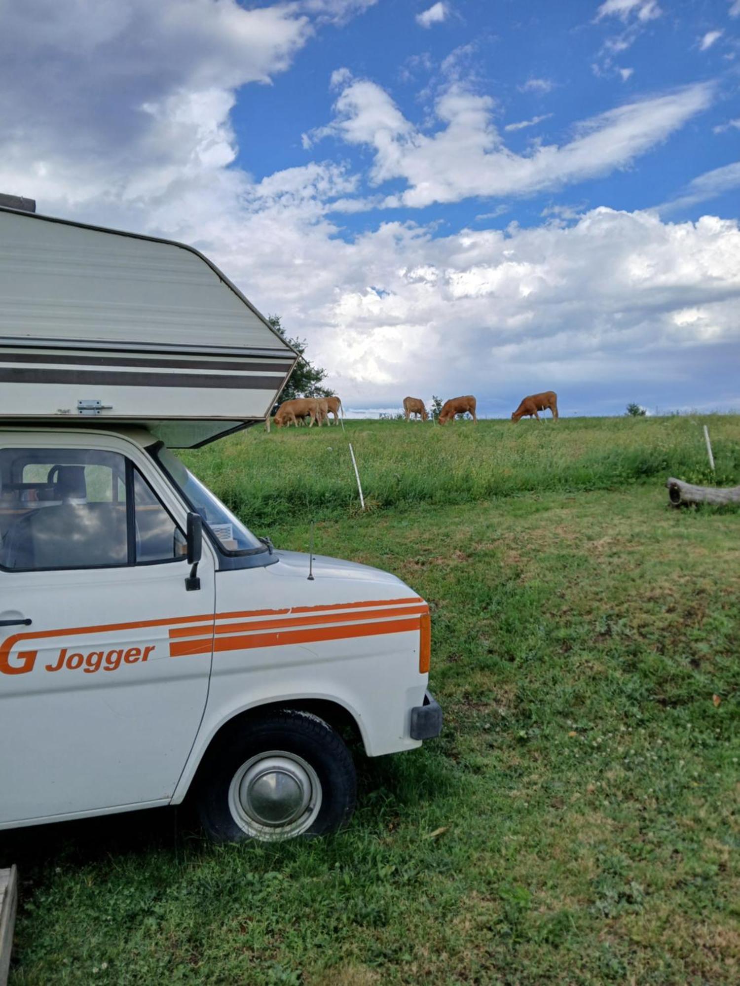 Camping Car Vintage Saint-Barthelemy-le-Plain 외부 사진